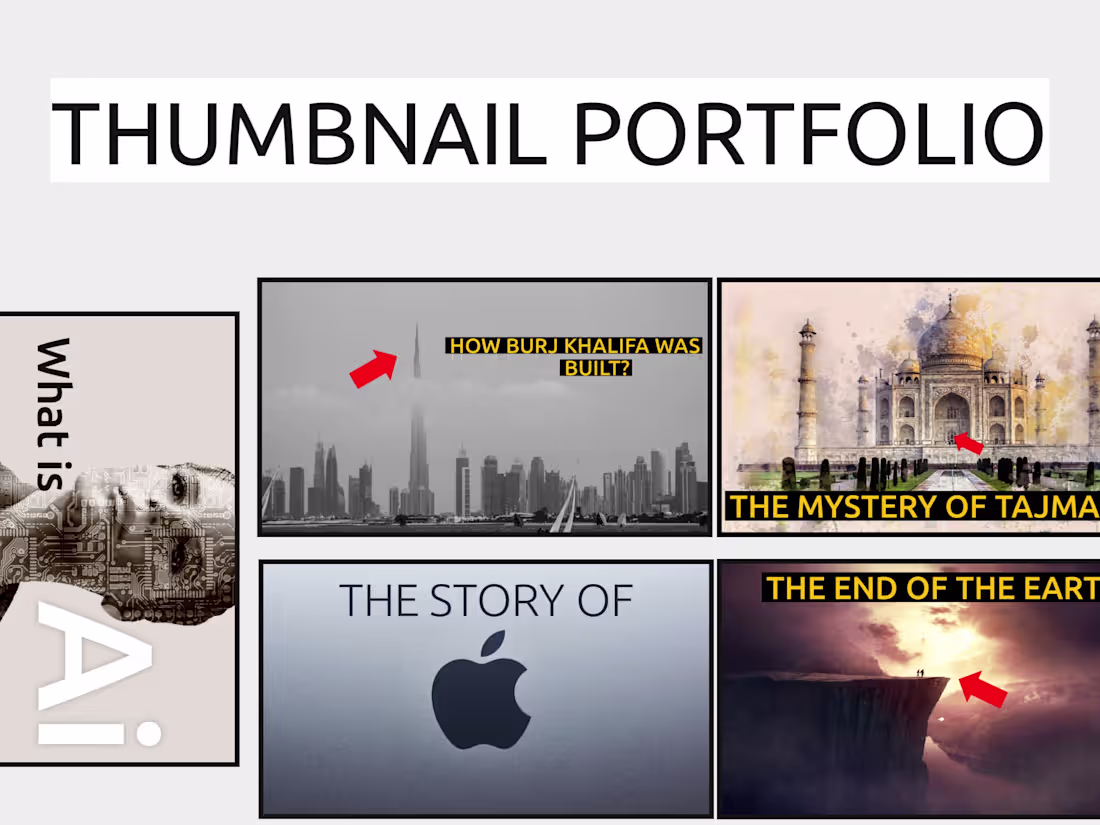 Cover image for Thumbnail Portfolio 