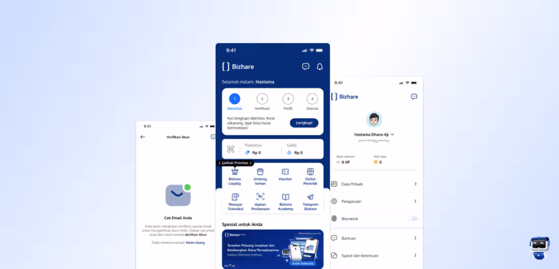 Cover image for Bizhare App Redesign