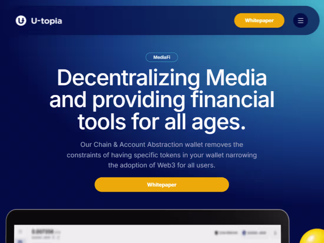 Cover image for U-topia - Landing