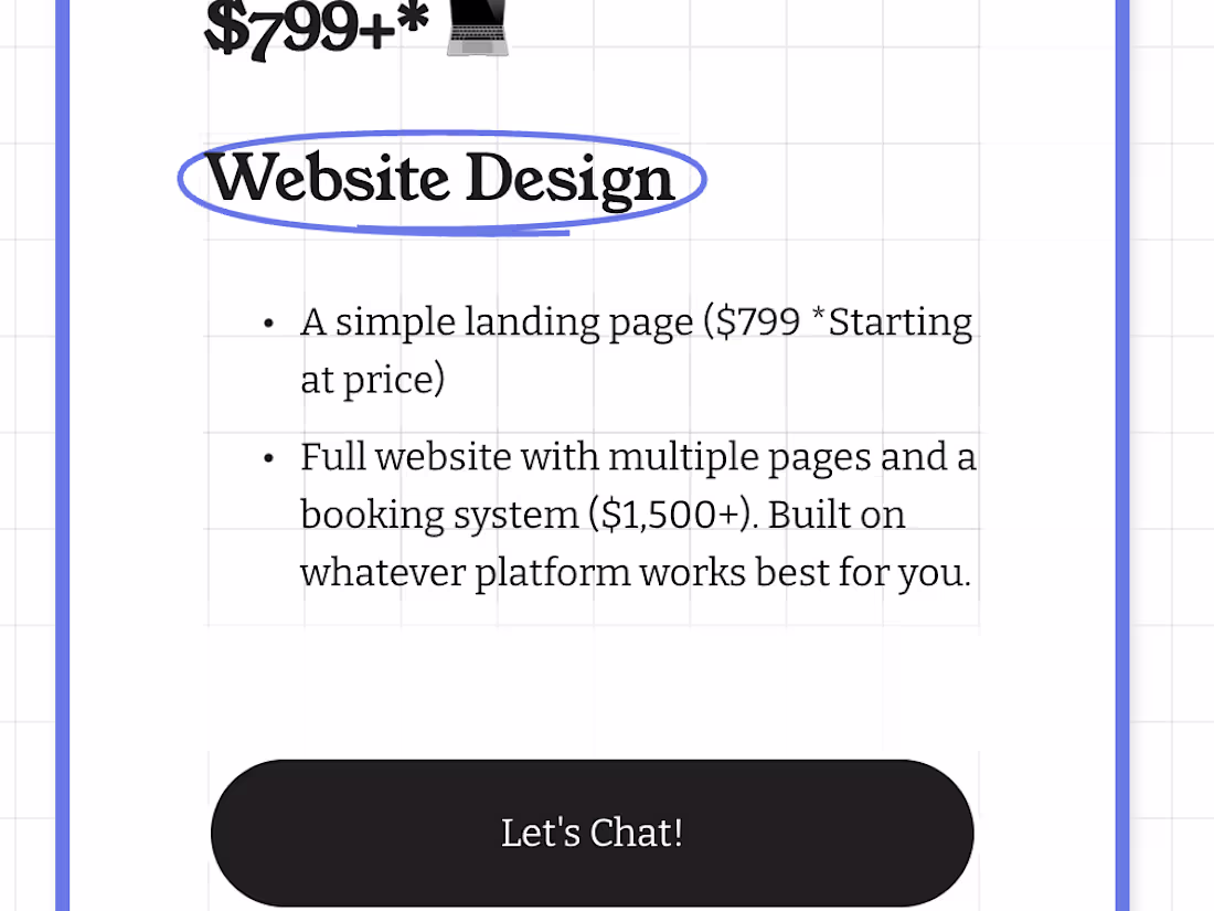 Cover image for Website Design