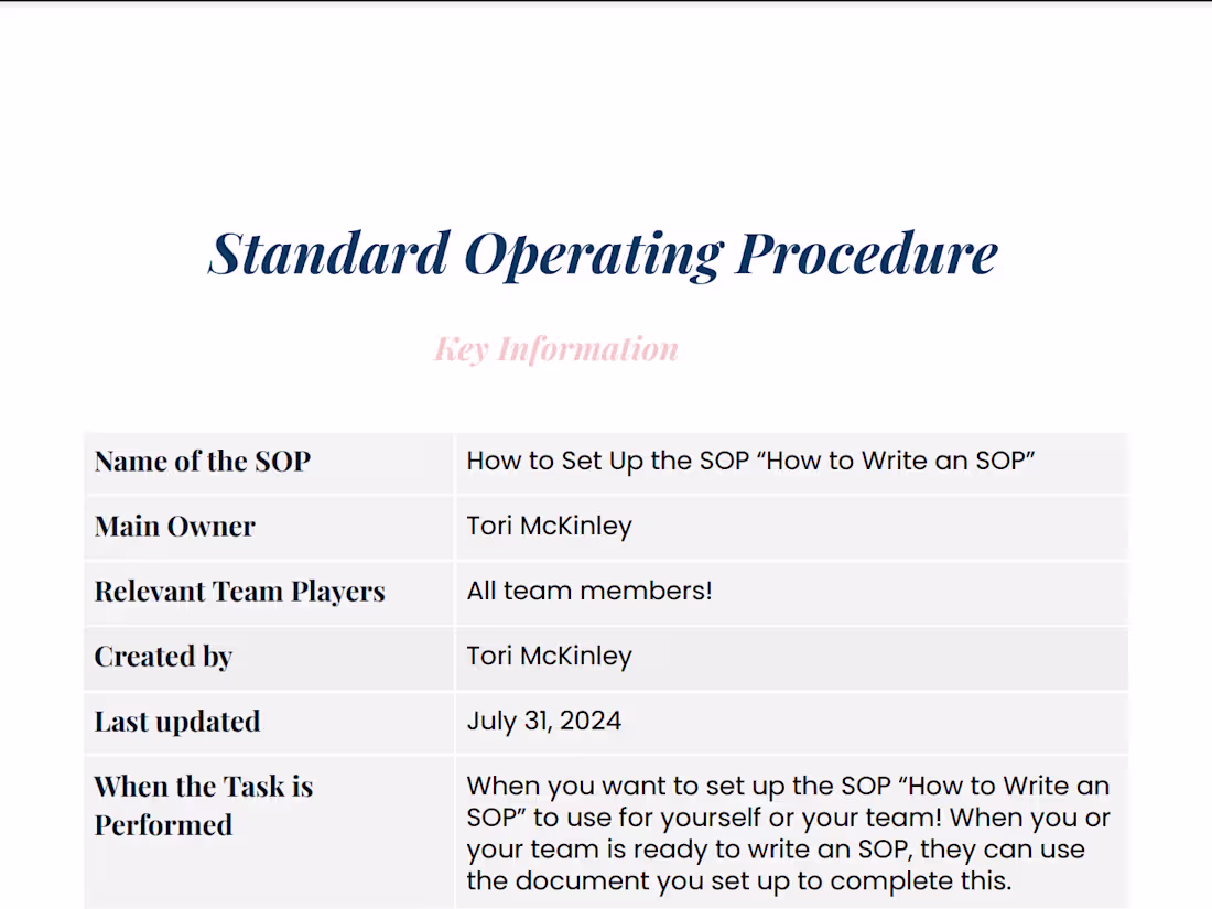 Cover image for FREEBIE: SOP Template & SOP on How to Write an SOP