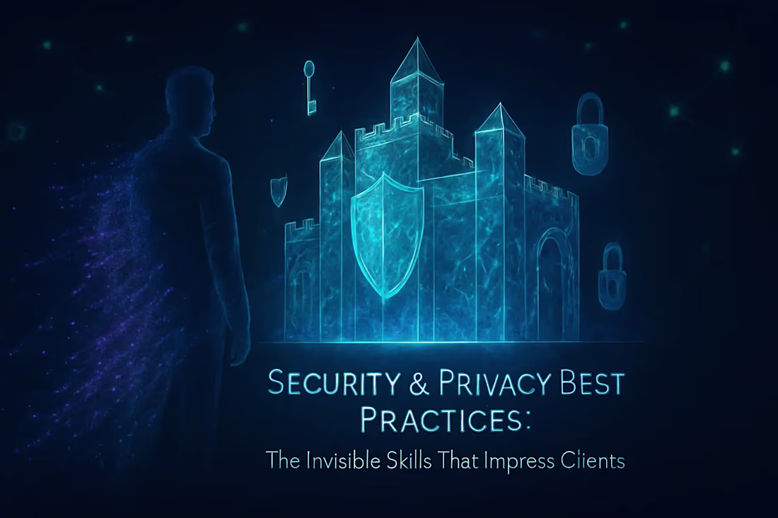 Cover image for Security & Privacy Best Practices: The Invisible Skills That Impress Clients