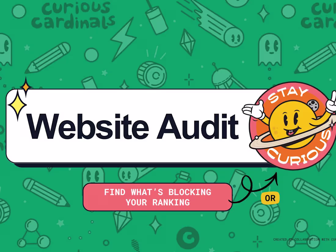 Cover image for SEO Audit (Technical + On-Page + Content)