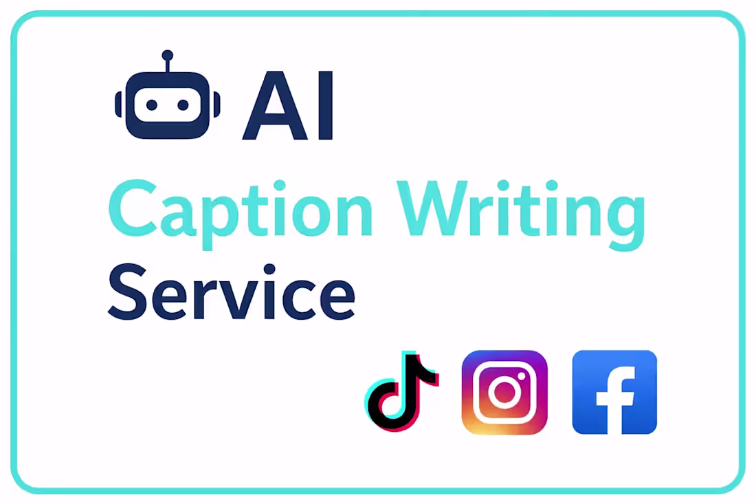 Cover image for AI Caption  Writing Service 