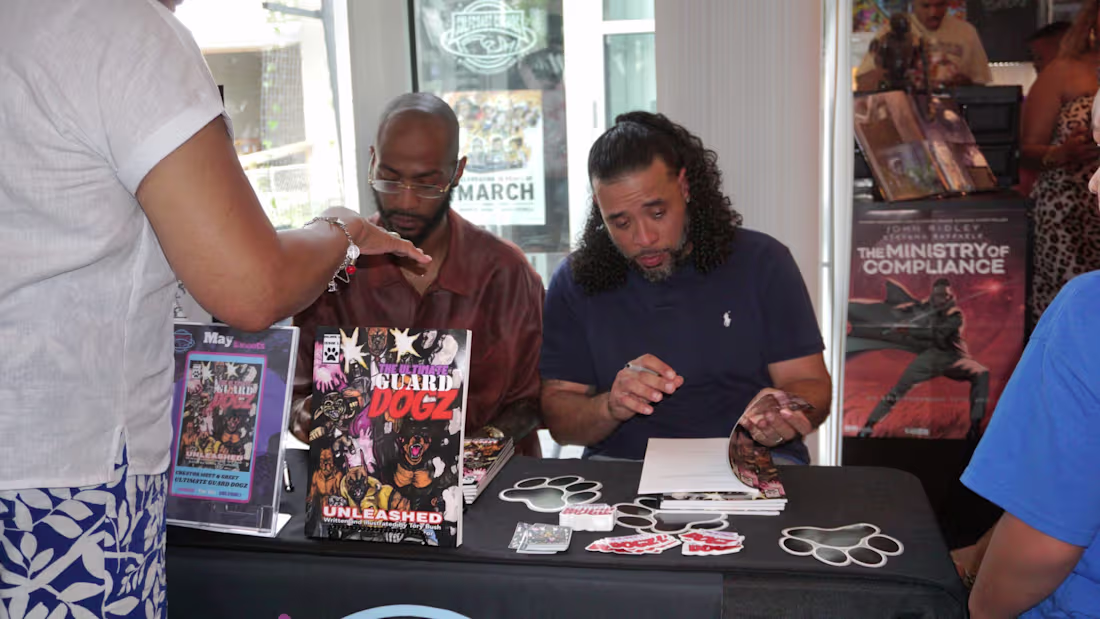 Cover image for Tory Bush shares his love for art and animals