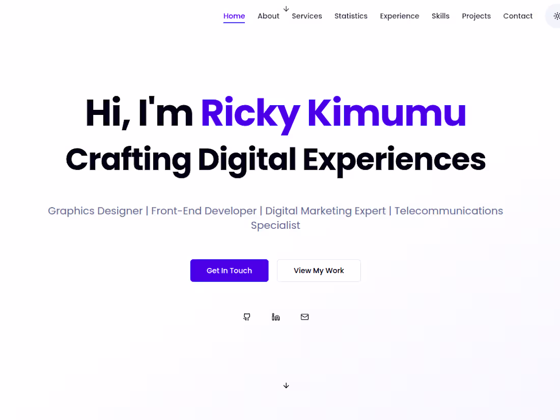 Cover image for Ricky Kimumu | Graphics Designer & Front-End Developer