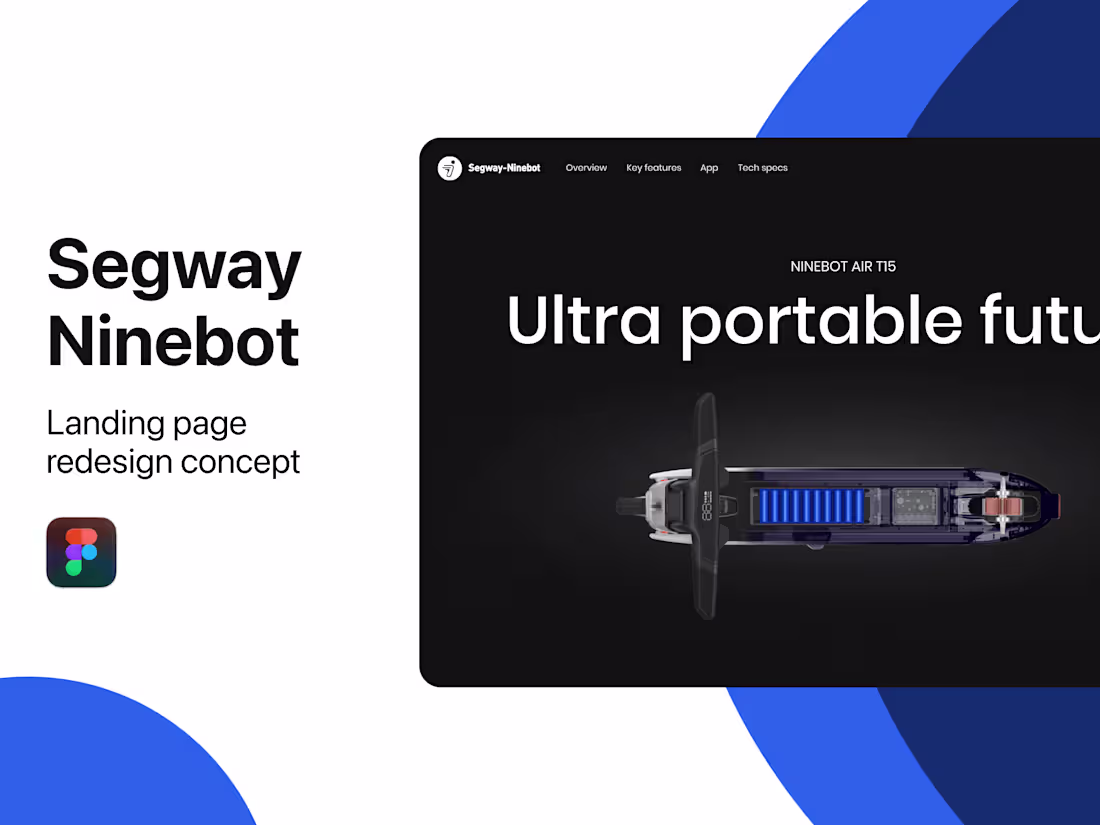 Cover image for Segway  Ninebot | Landing page