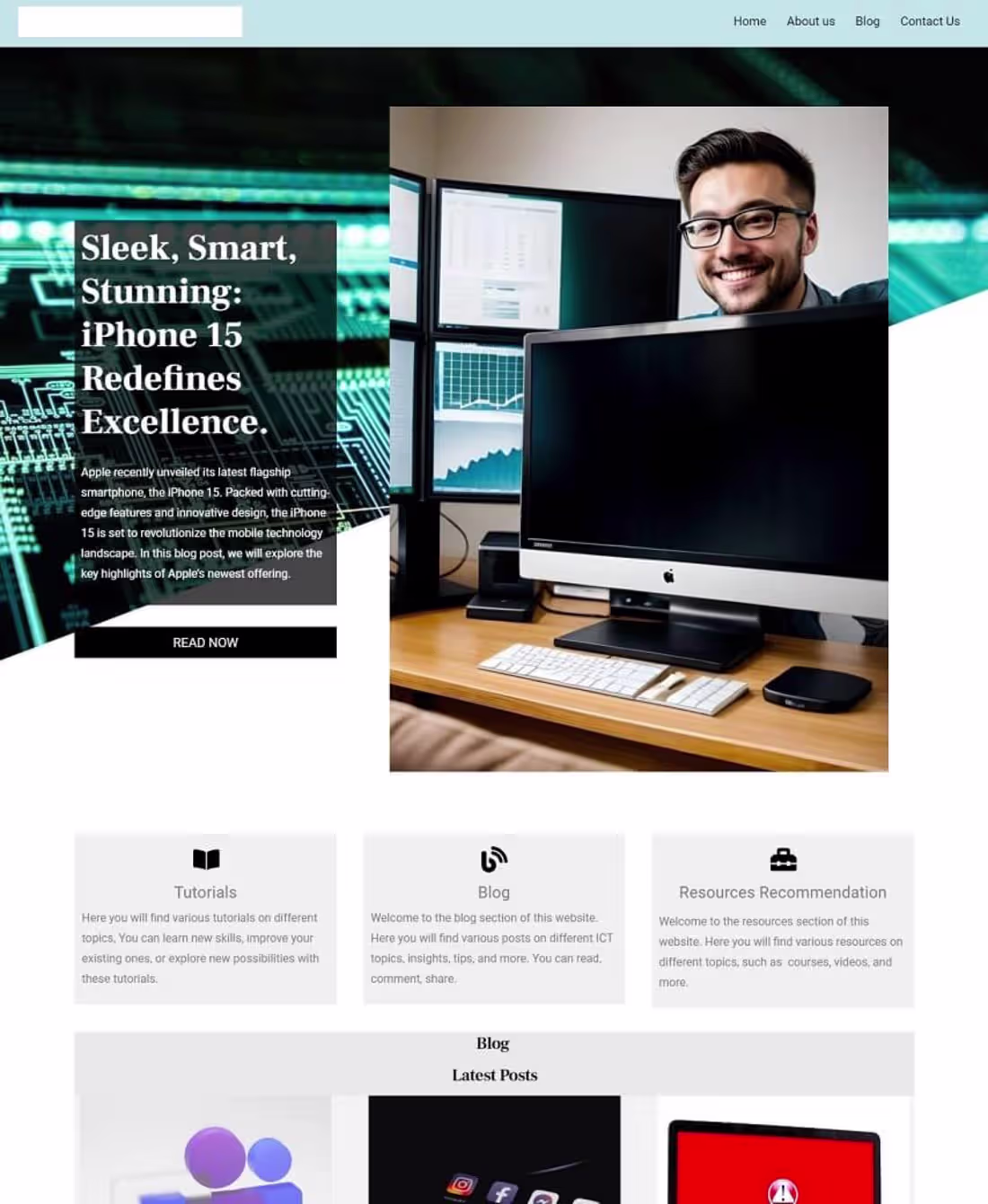 Cover image for Personal Blog.