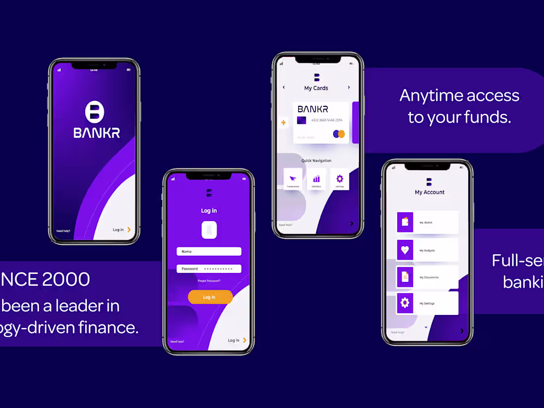 Cover image for Motion graphic teaser Animation for BANKR - YouTube