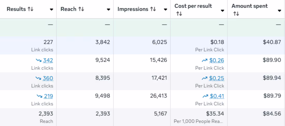 Cover image for 1 Month of Facebook Ads