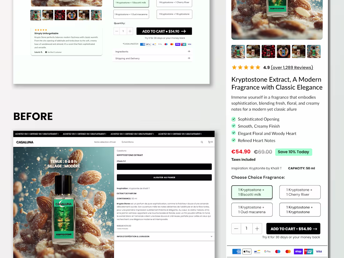 Cover image for Re-design for Casaluna