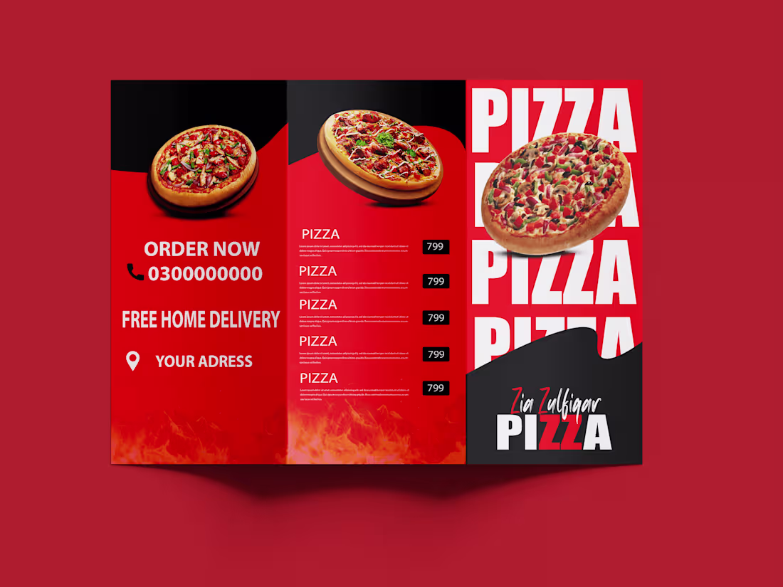 Cover image for I will design attractive food menu restaurant menu or price list