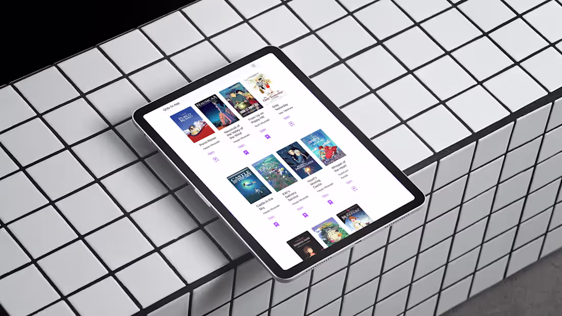 Cover image for Ghib-lix Full-Stack Application Development