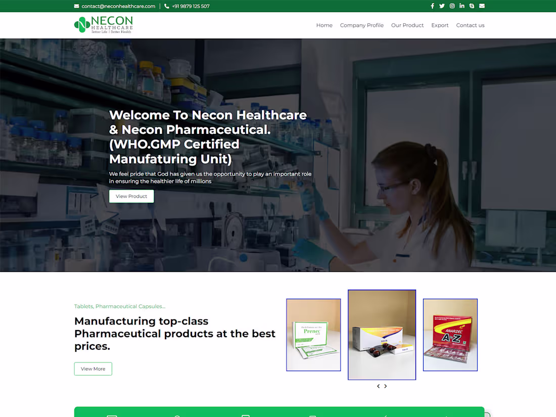 Cover image for Neconehealthcare | Home