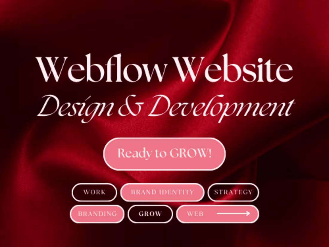 Cover image for Webflow Website
