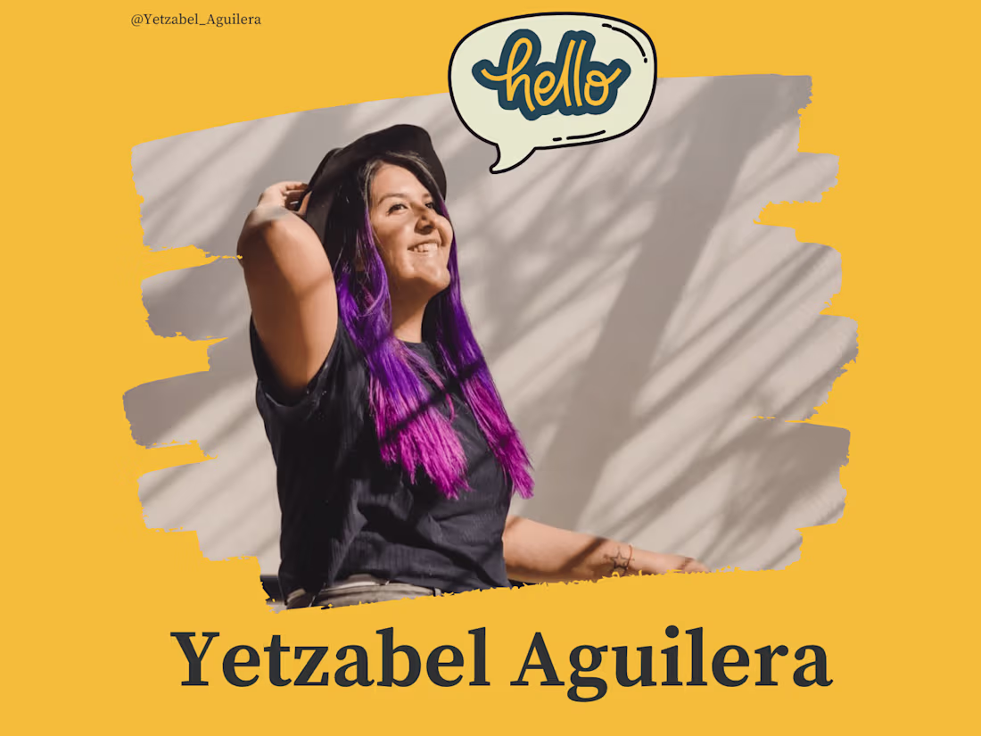 Cover image for Get to know Yetzabel Aguilera