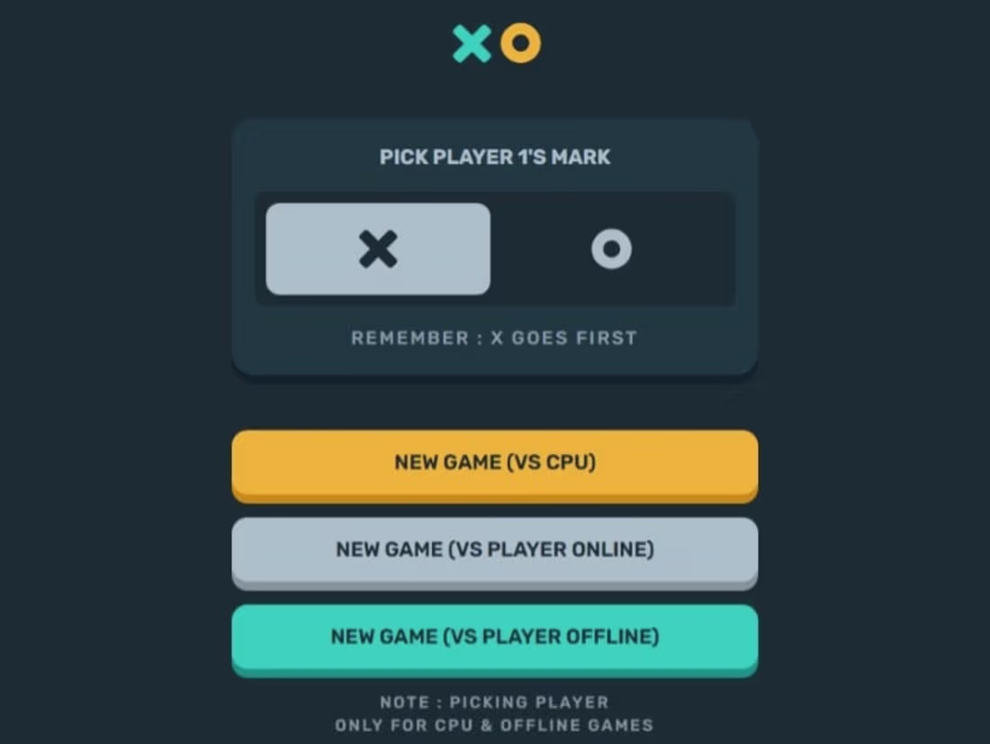Cover image for TIC TAC TOE ONLINE APPLICATION