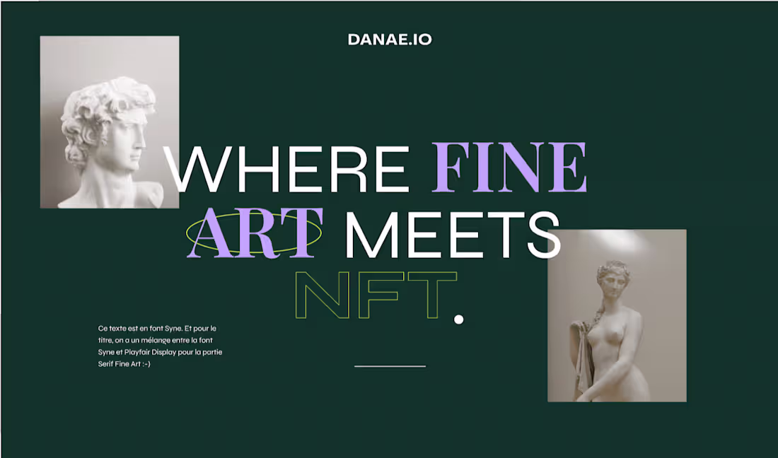 Cover image for Danaë.io - Branding 🔱