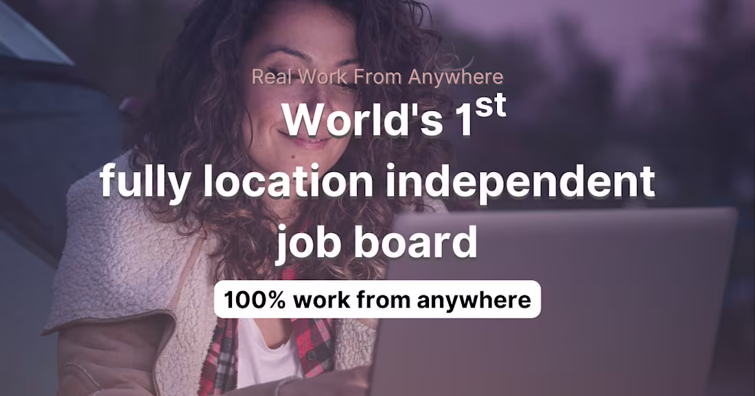 Cover image for Fully Work From Anywhere Jobs in Engineering, Marketing, Sales,…