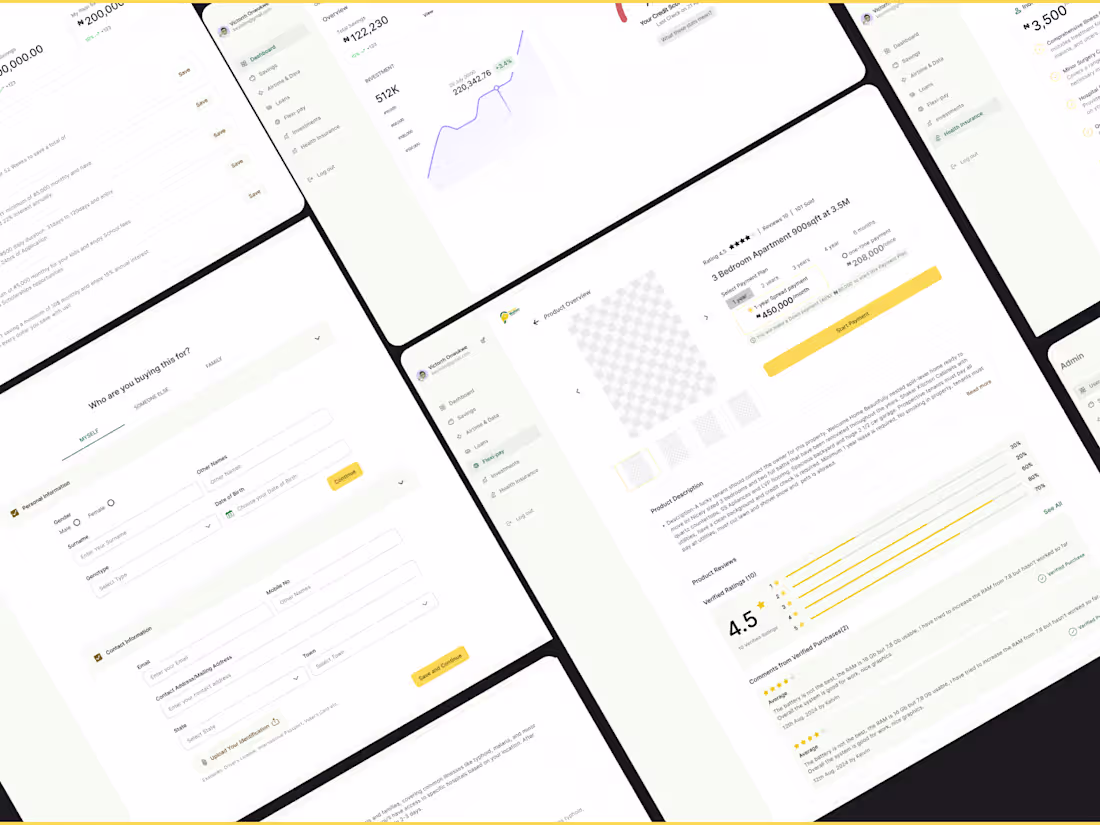 Cover image for User-Centric Design of a Fintech Application