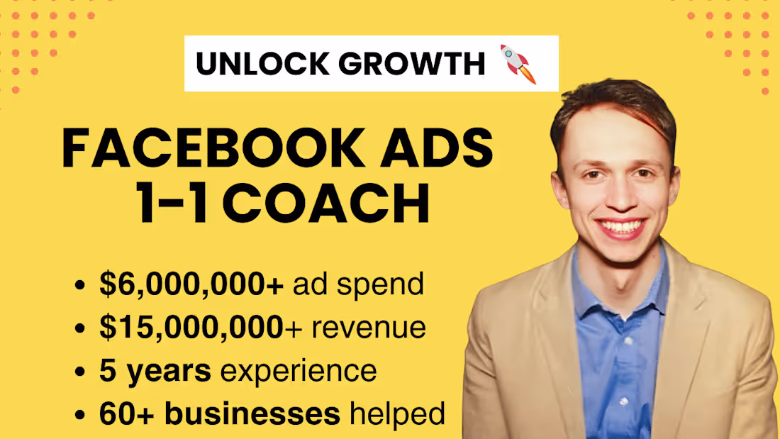 Cover image for Facebook Ads 1-1 private Consultation