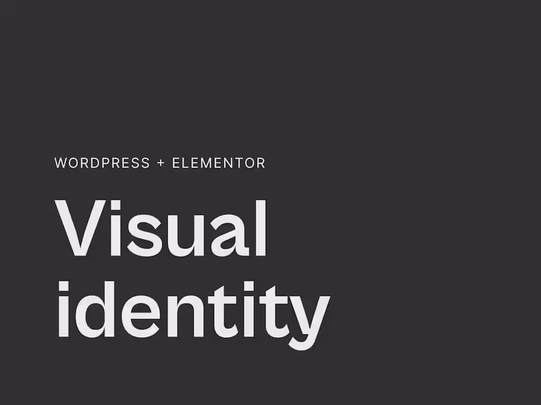 Cover image for Visual identity fro SMEs and tech Start-ups