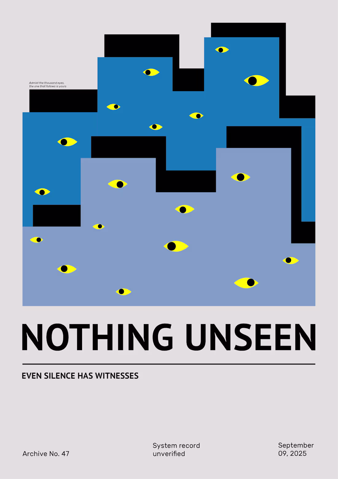 Cover image for A conceptual poster design exploring