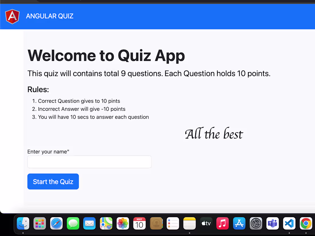 Cover image for GitHub - Shahrukhmajeed7/Quiz-app: this code is for Online quiz…