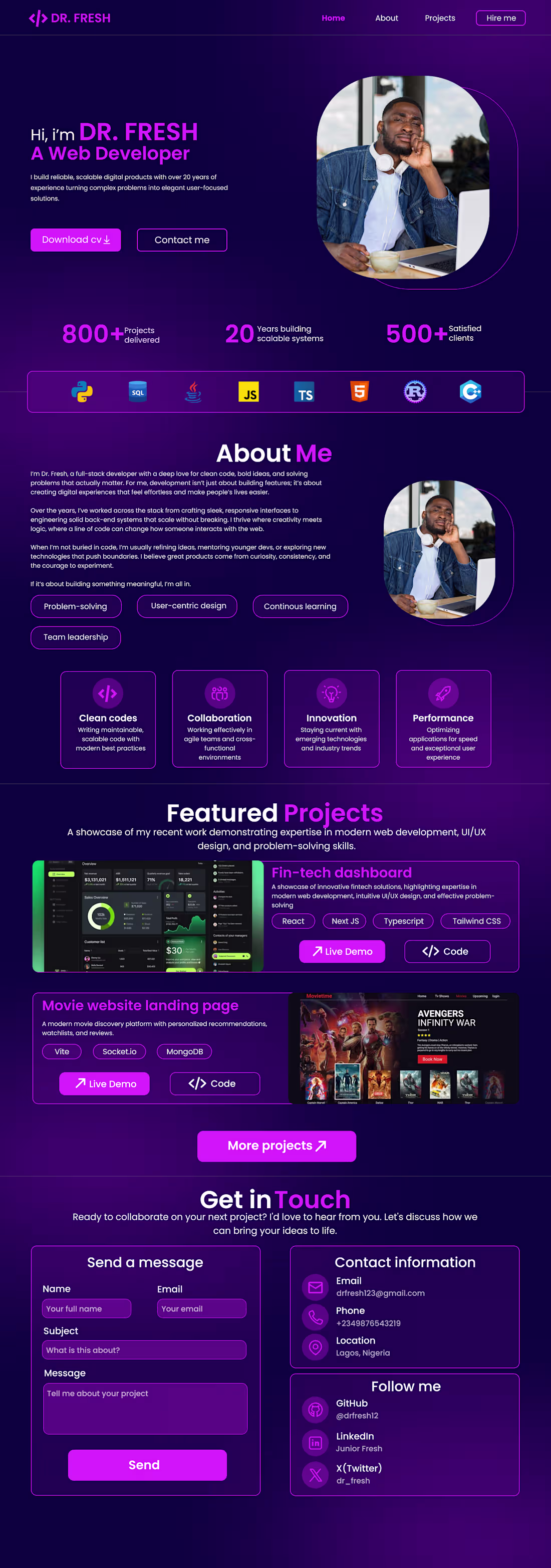 Cover image for I designed a modern personal