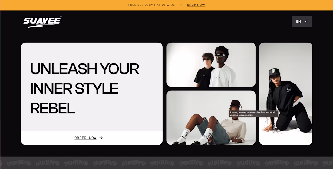 Cover image for Suavee's Landing Page