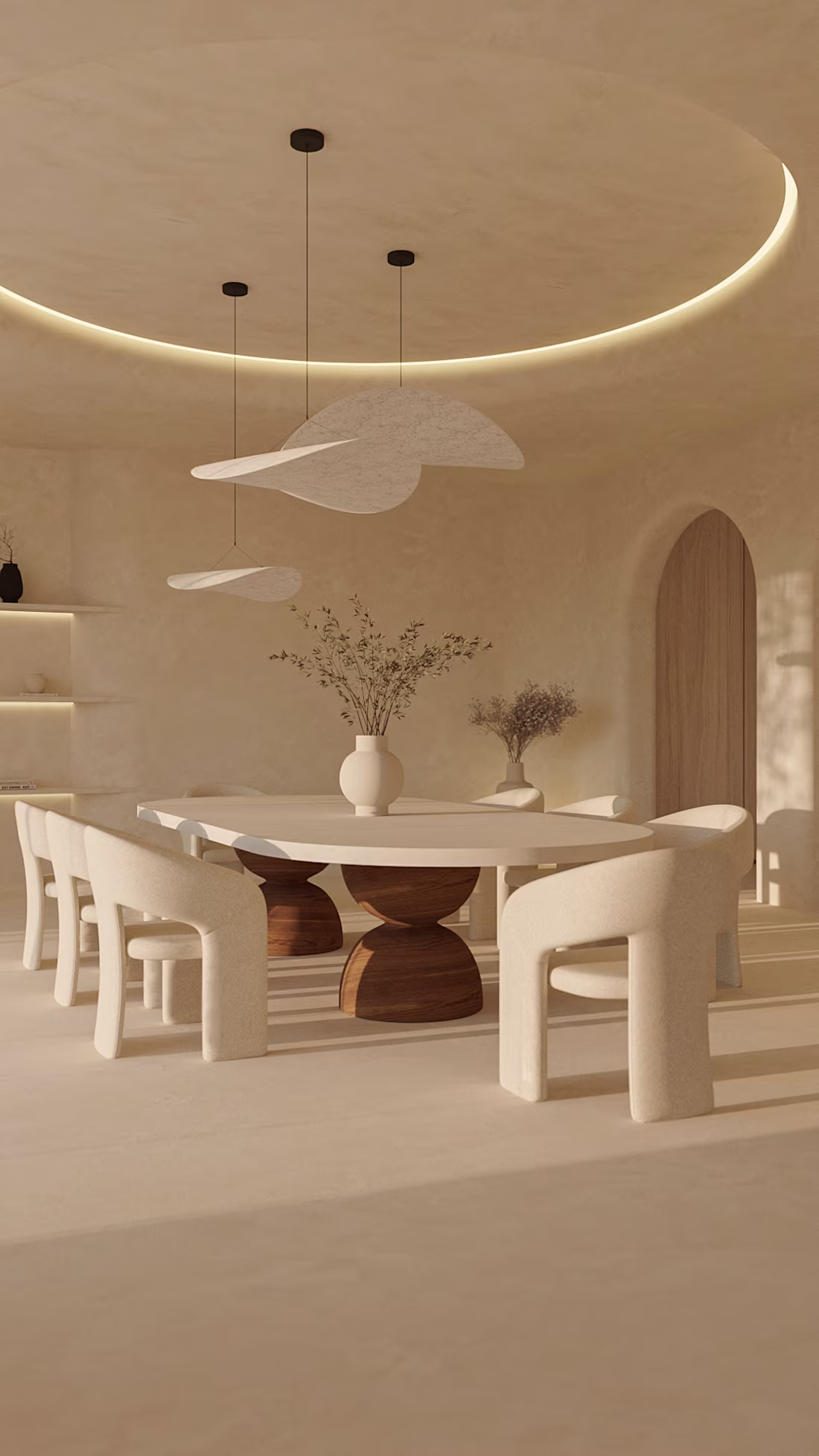 Cover image for Minimalist Dining Room Design 🤎