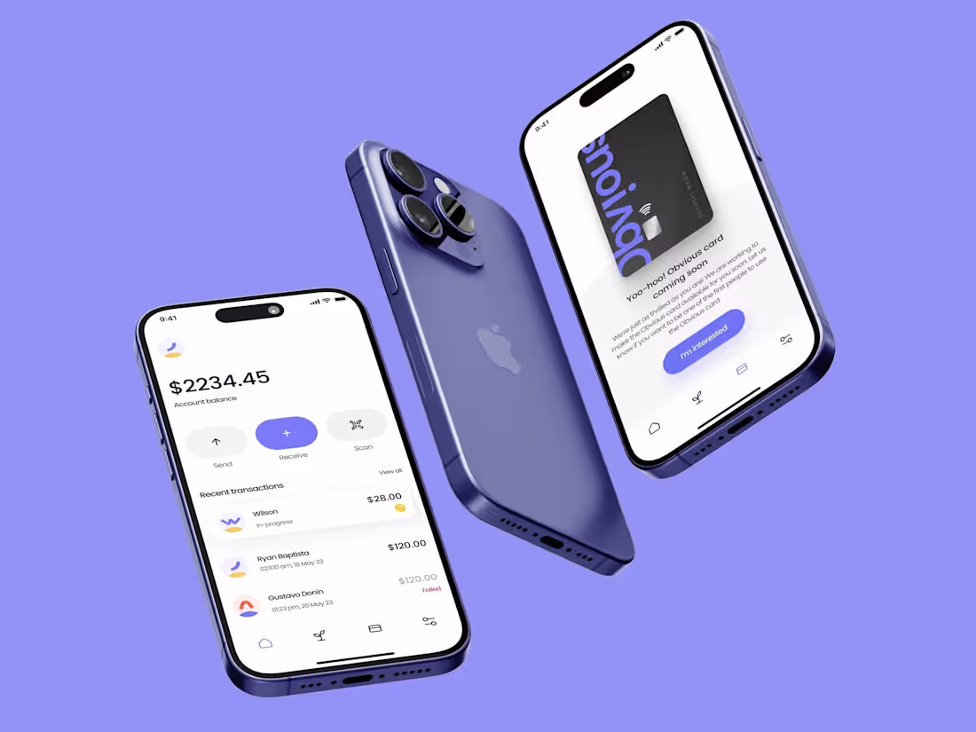 Cover image for UX/UI Design: Mobile app+Website
