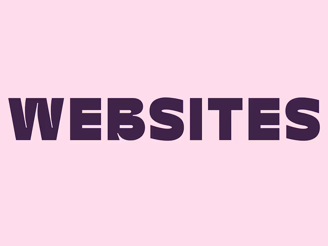 Cover image for Websites