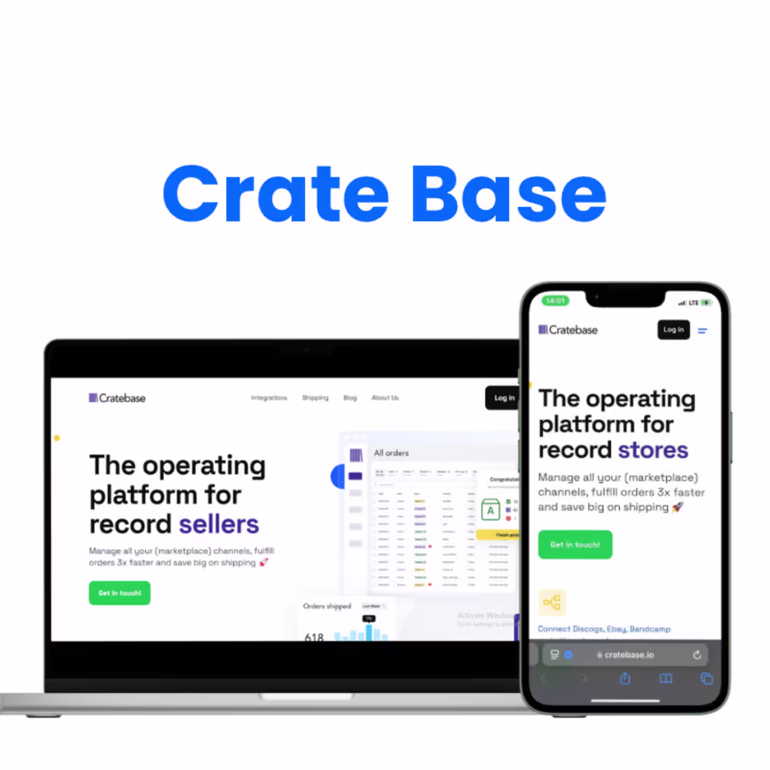 Cover image for Cratebase helps record stores manage orders across multiple ...