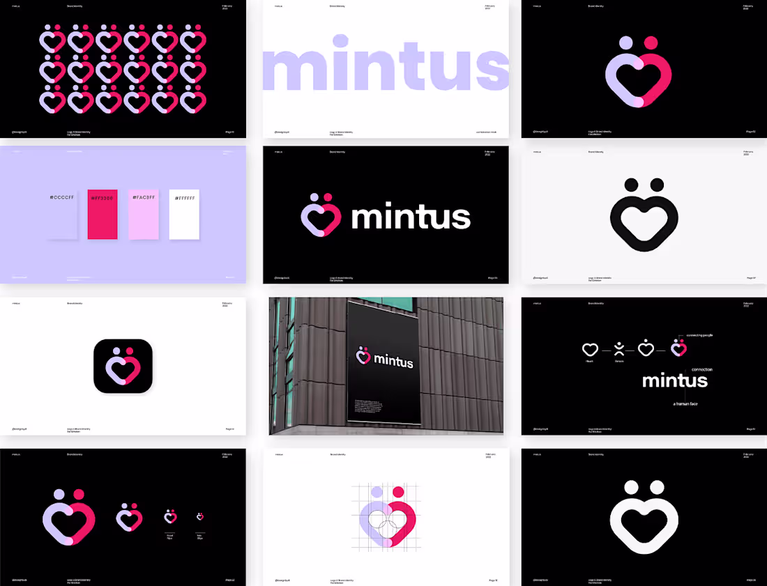 Cover image for mintus identity case study /dating app for crypto people