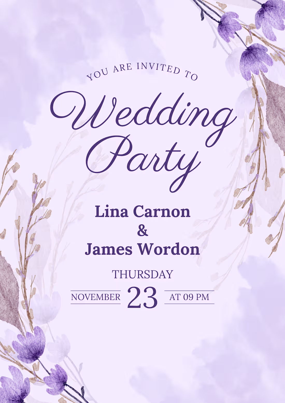 Cover image for A wedding card I made for my friends