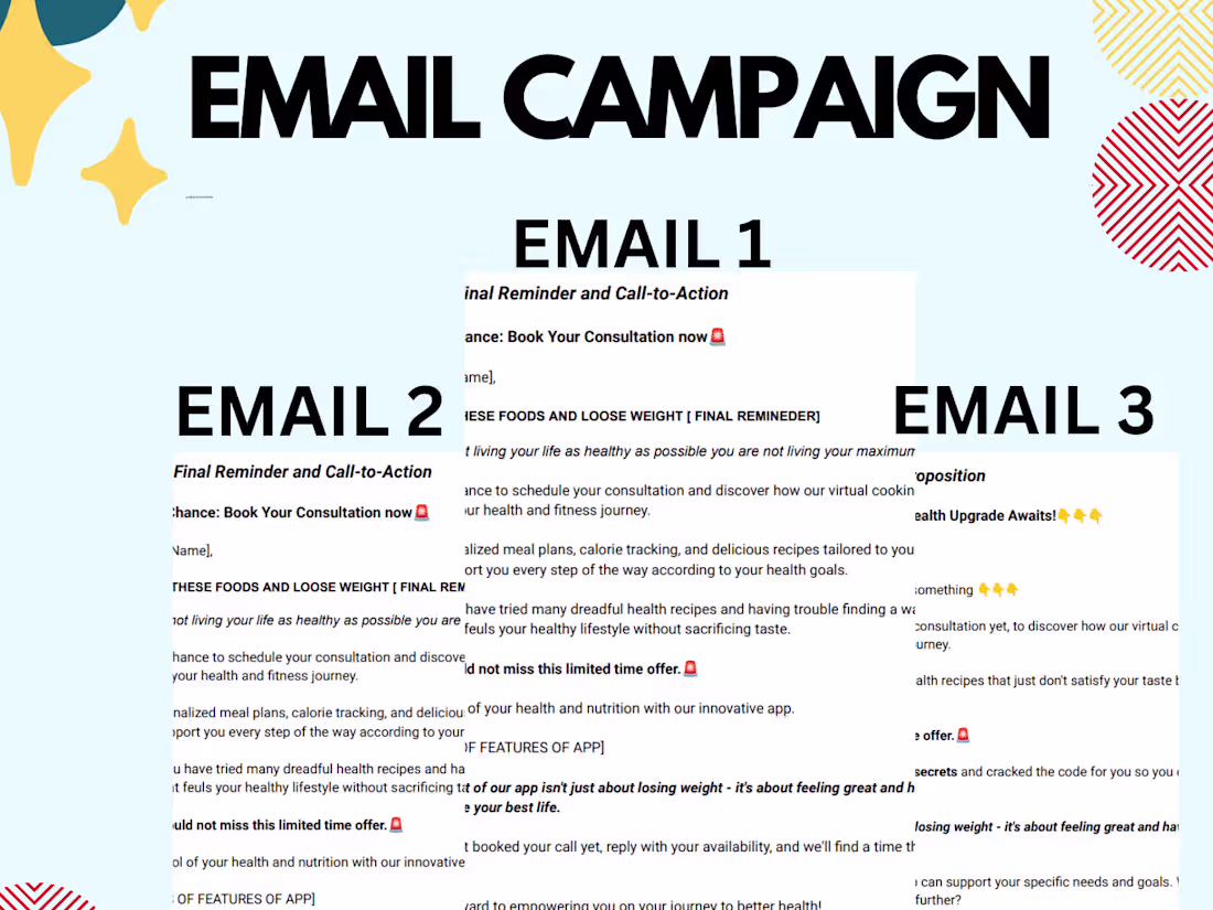 Cover image for Conversion Catalyst Email campaign🚀