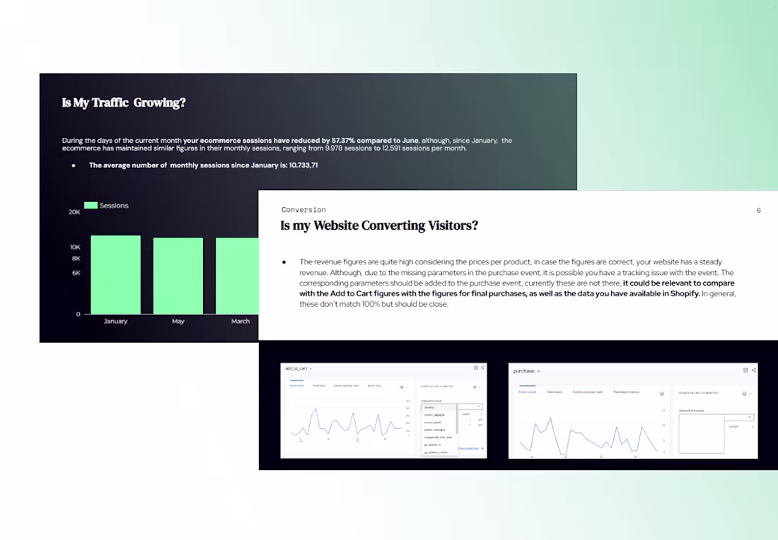 Cover image for E-commerce Analytics Report and Optimization Ideas