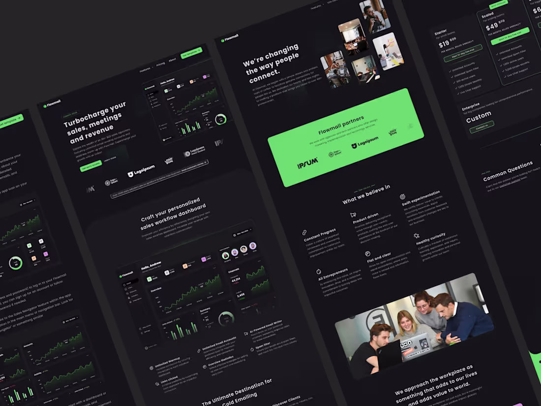 Cover image for Landing Page in Framer