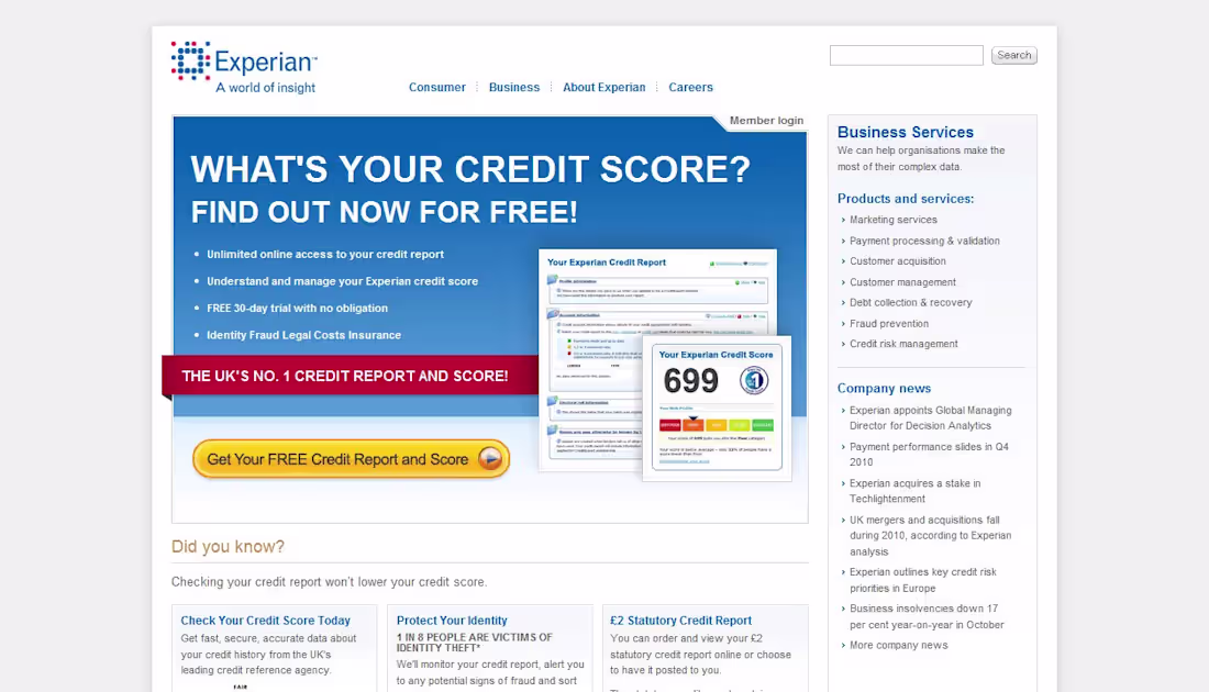 Cover image for Experian