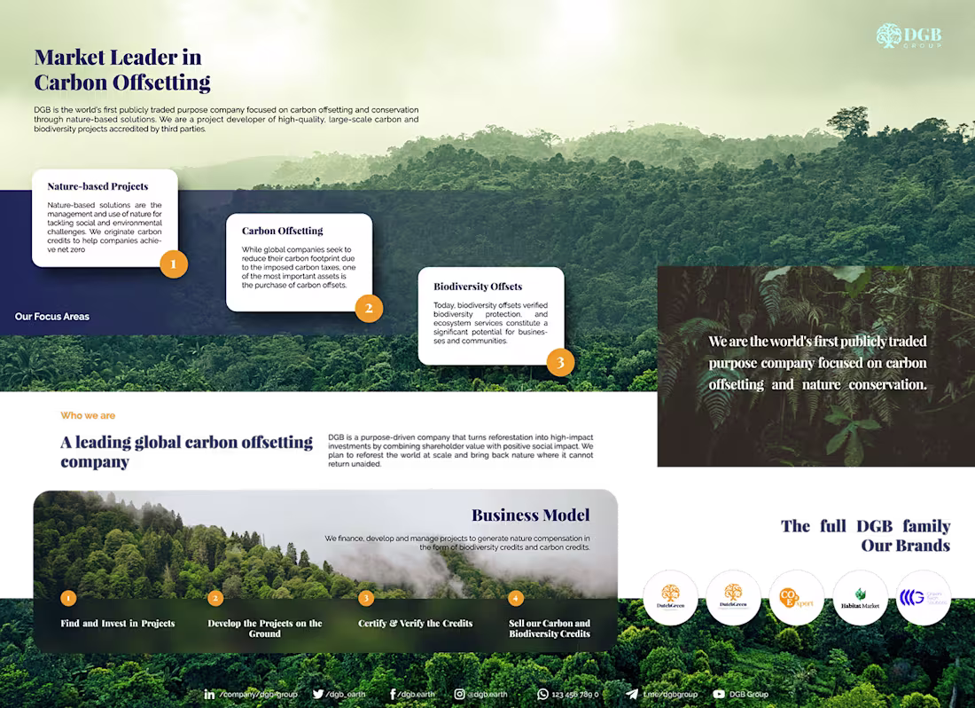 Cover image for DGB Group Infographic :: Behance