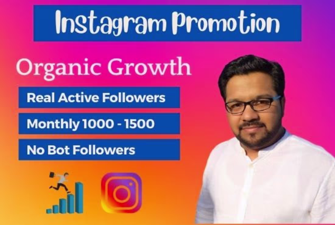 Cover image for I will do instagram marketing or promotion for fast organic ins…