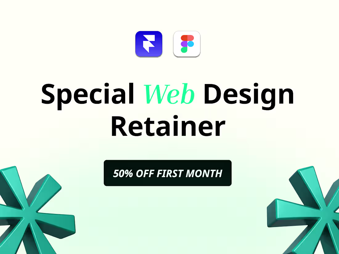 Cover image for Special Retainer for Framer Web Design