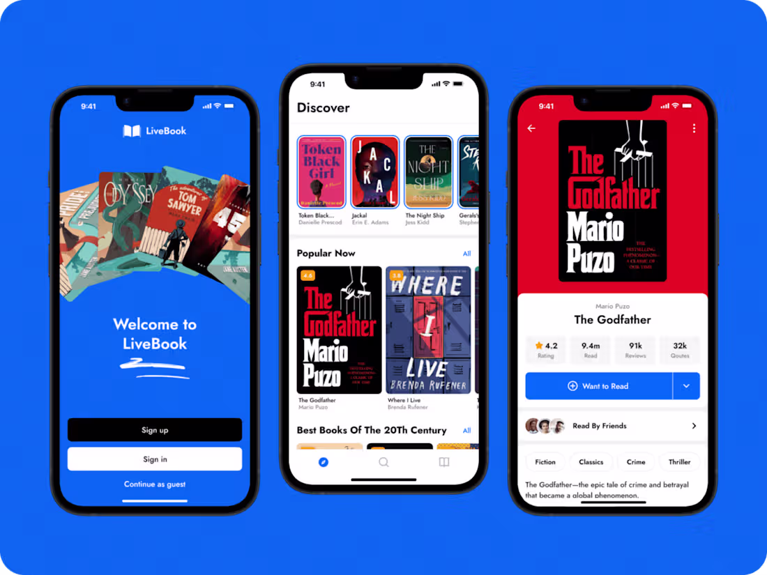 Cover image for LiveBook - Mobile App