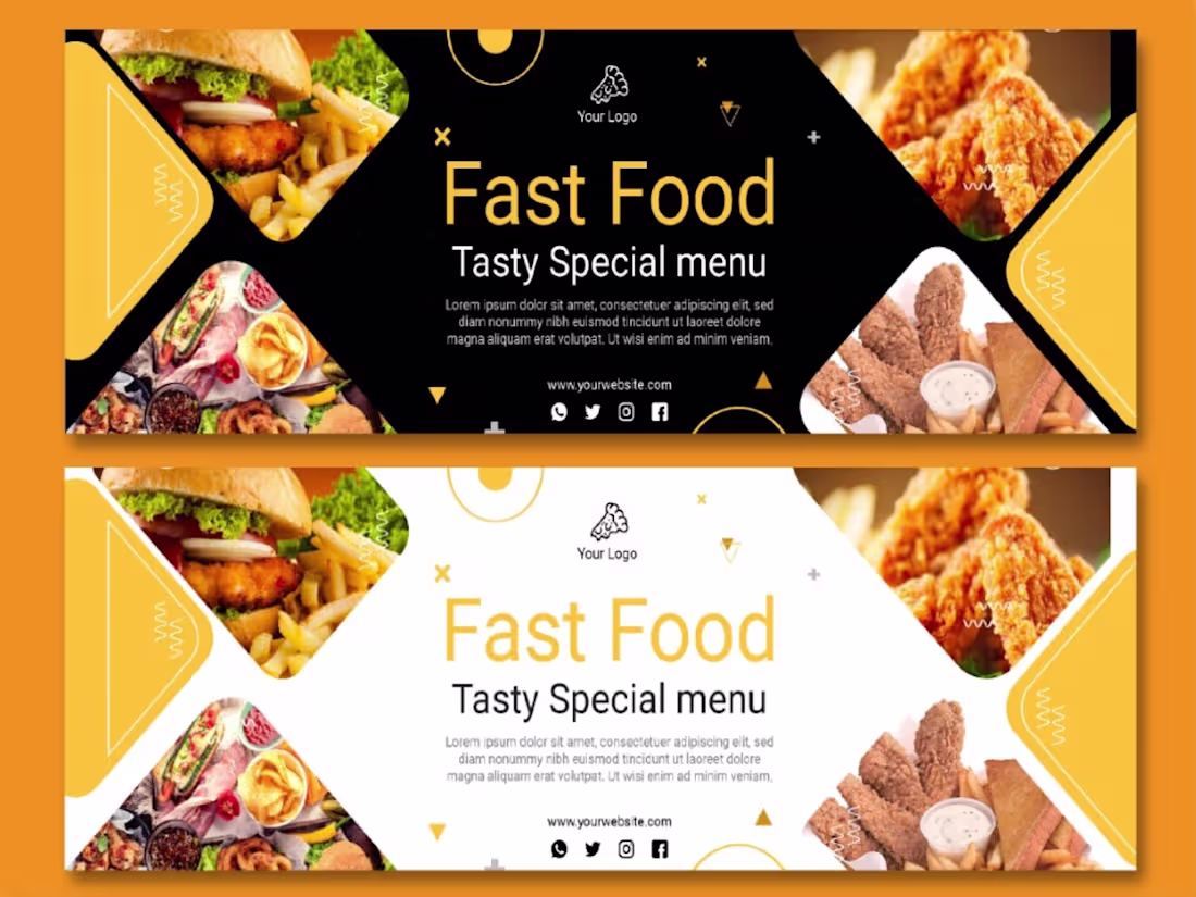Cover image for Food Banner Design