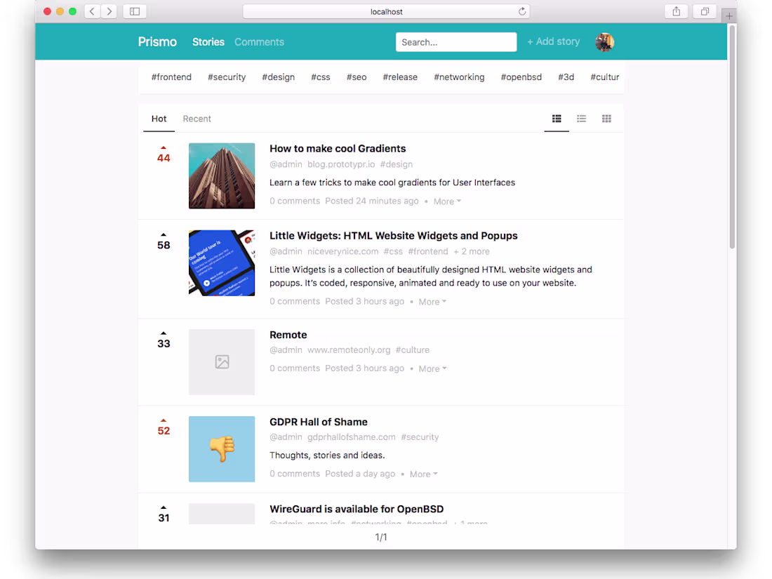 Cover image for ▵ Prismo