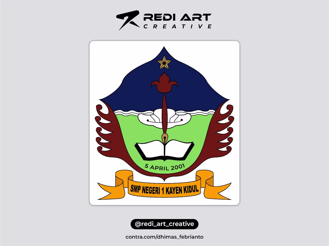 Cover image for Design Logo Smp Negeri 1 Kayen Kidul