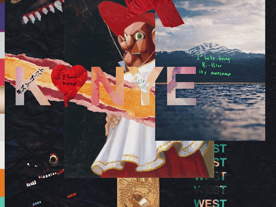 Cover image for Kanye's Greatest Hits [Concept]