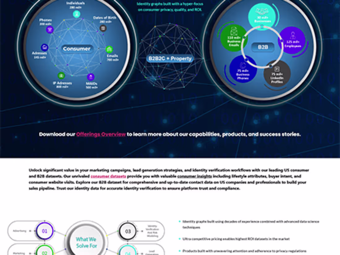 Cover image for BigDBM Website Redesign Project