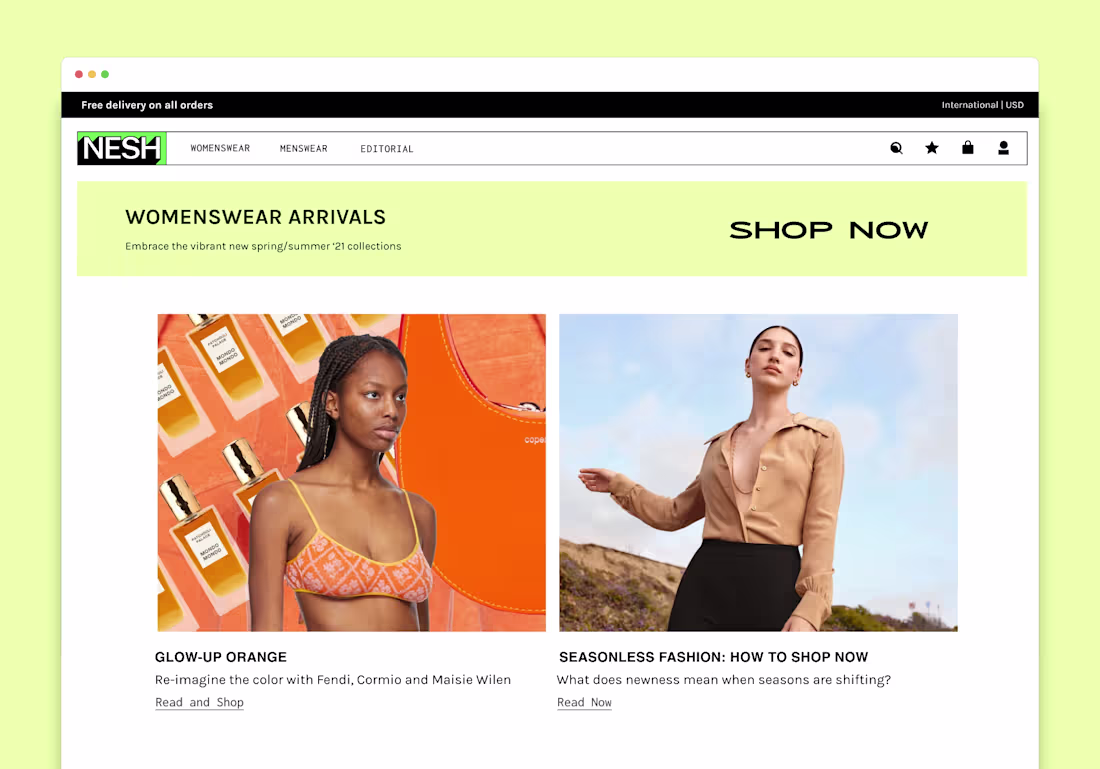 Cover image for Responsive Web Design for Fashion E-Commerce Platform
